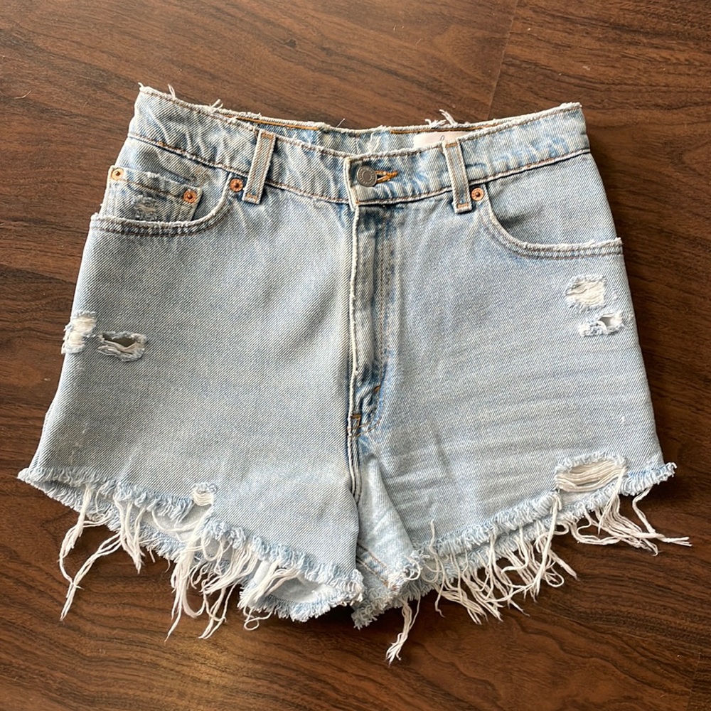 Reworked Vintage Aligrace Levis Shorts